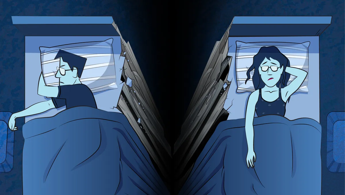 Lit confortable pour un sommeil réparateur en solo