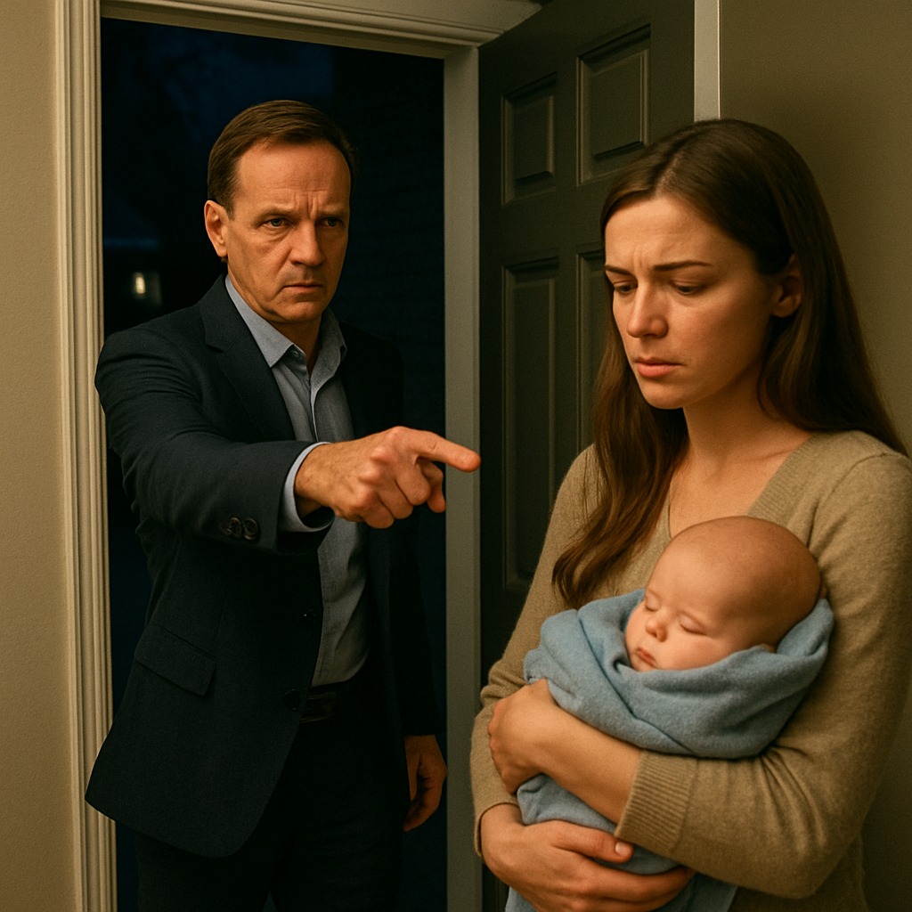 Femme tenant son bébé avec tristesse