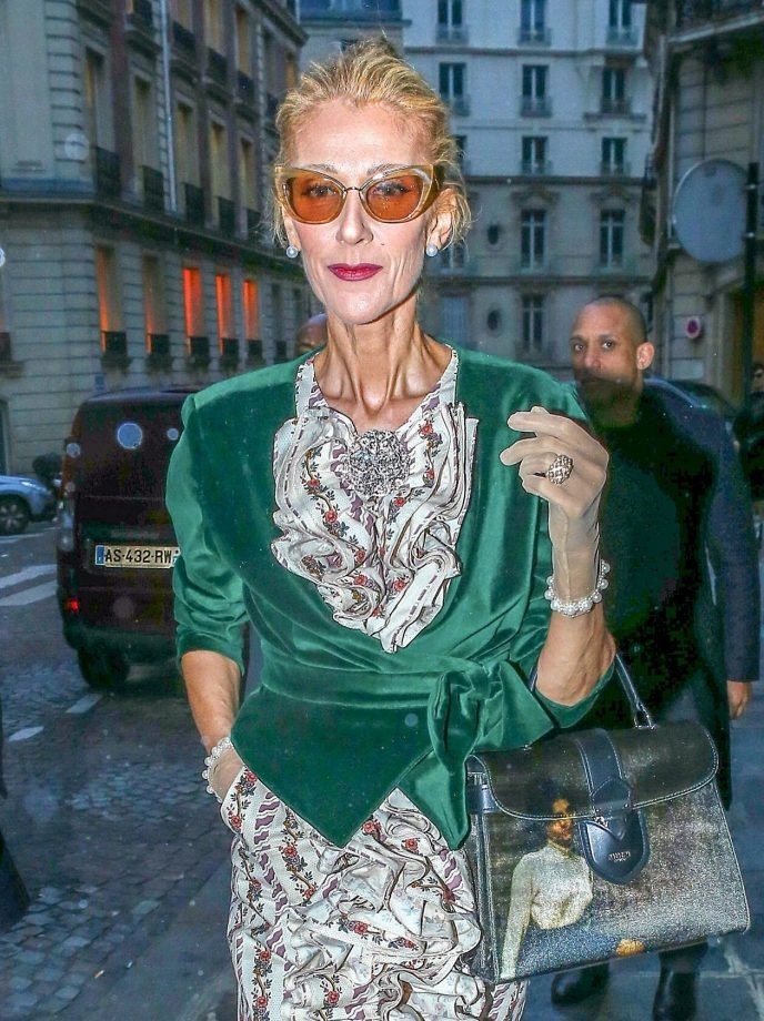 Céline Dion sur scène dans un moment de grâce