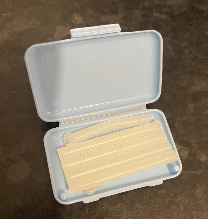 Bâtonnets de cire orthodontique