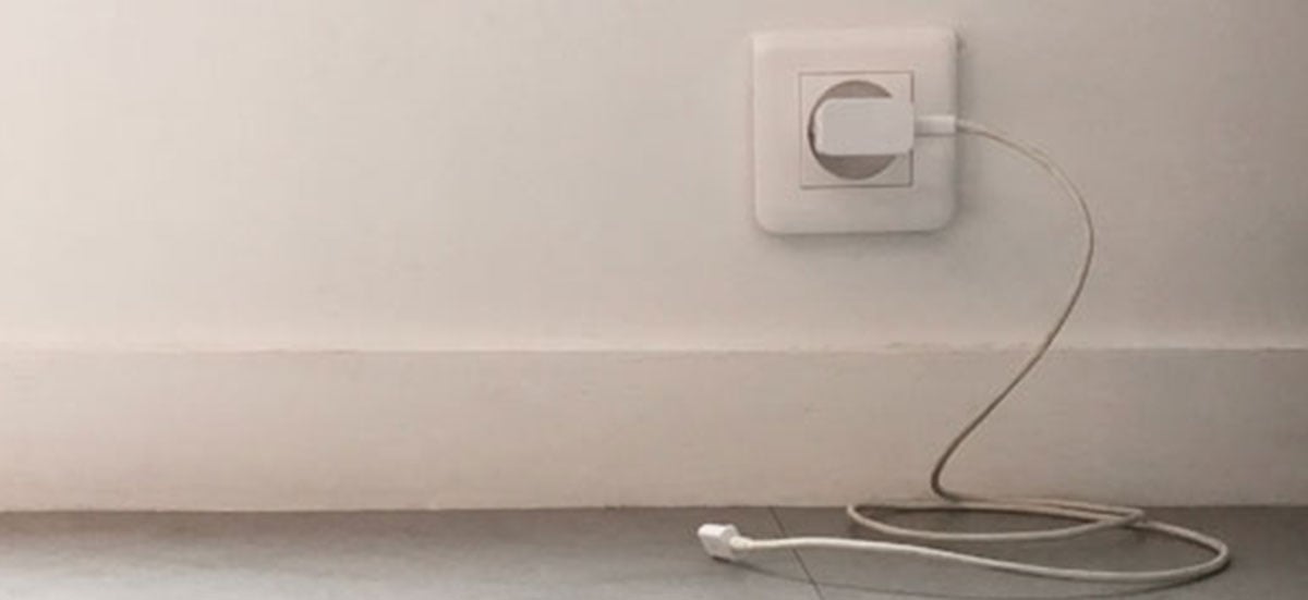 Chargeur branché sans utilisation