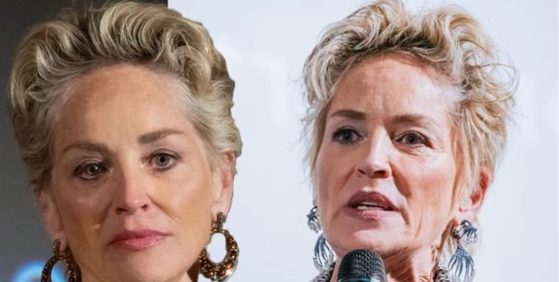 Sharon Stone rayonnante lors de ses vacances