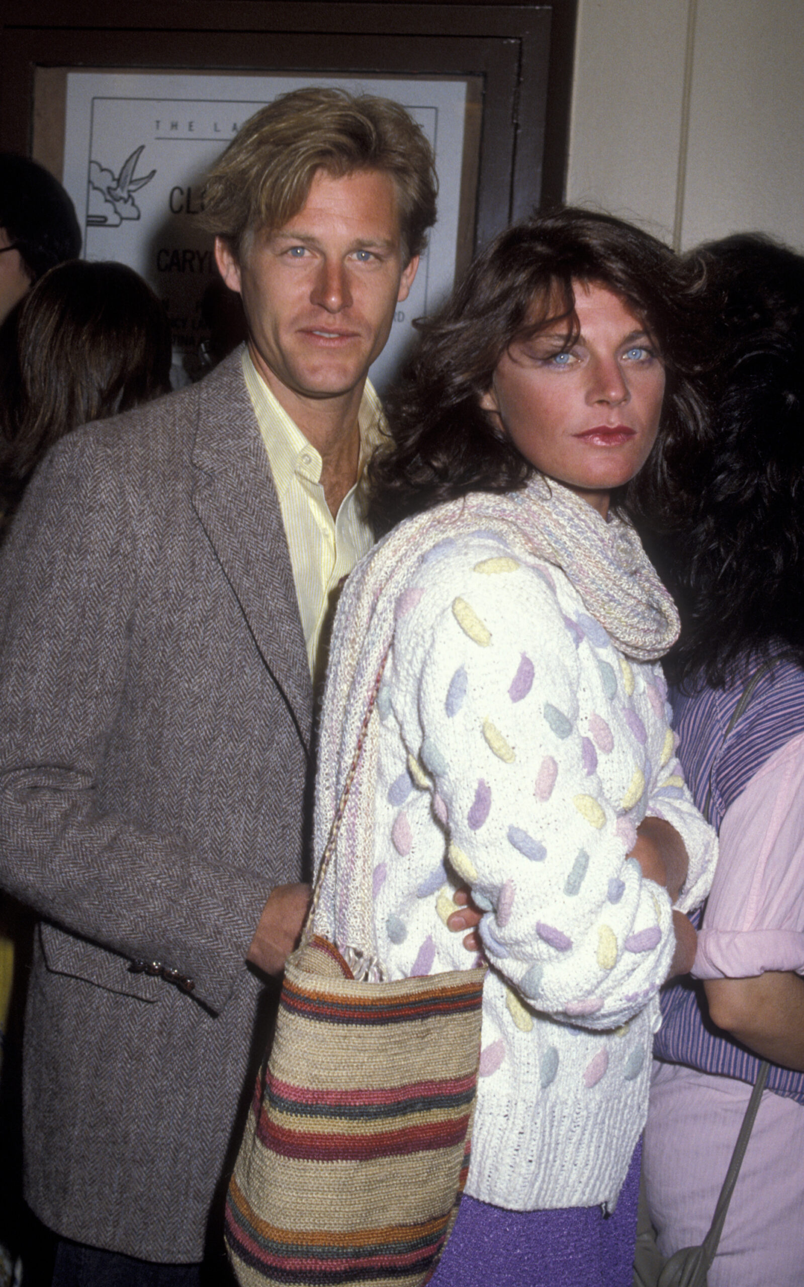 Meg Foster jeune avec son regard bleu caractéristique