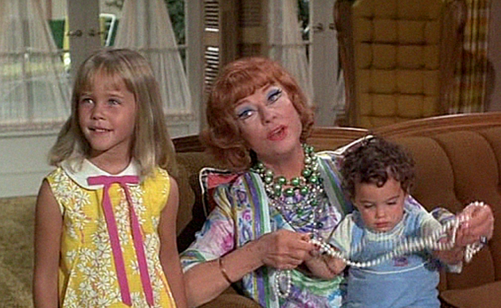 Erin Murphy sur le plateau de tournage