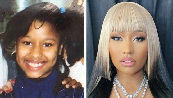 Nicki Minaj enfant, expressivité