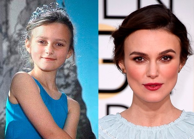 Keira Knightley enfant