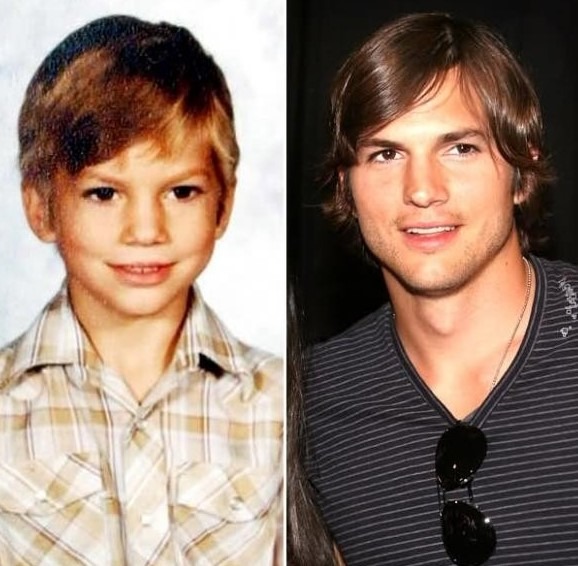 Ashton Kutcher jeune