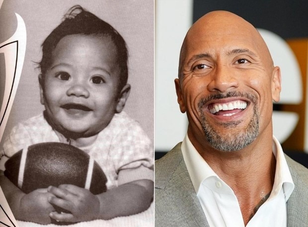 Dwayne Johnson jeune