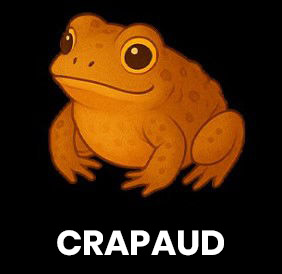 Illustration d'un crapaud