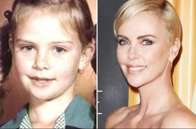 Charlize Theron enfant