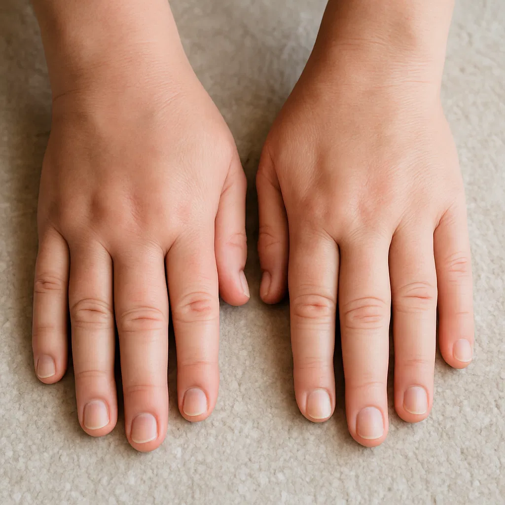 Future maman avec les pieds enflés