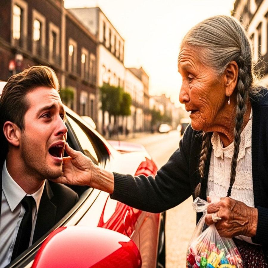 Rencontre émouvante entre deux personnes