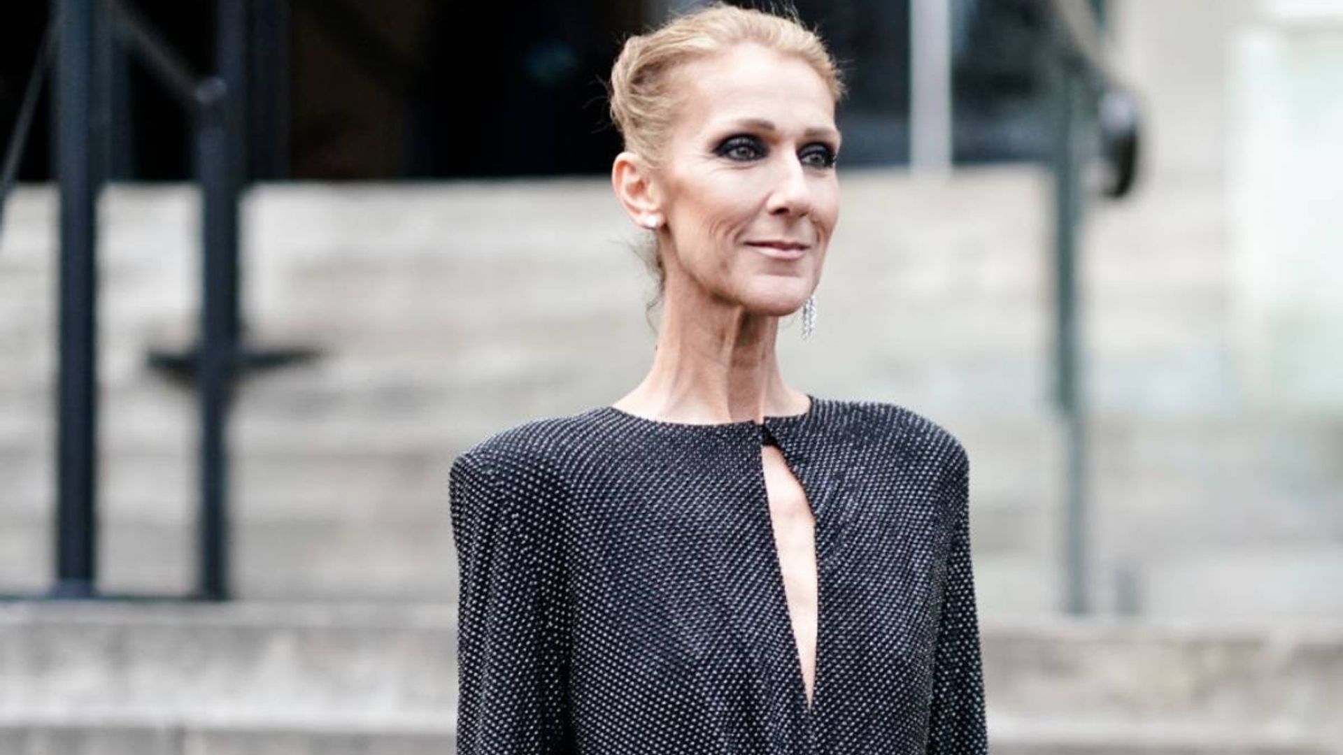 Céline Dion recevant un prix musical