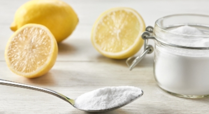 Citron et bicarbonate