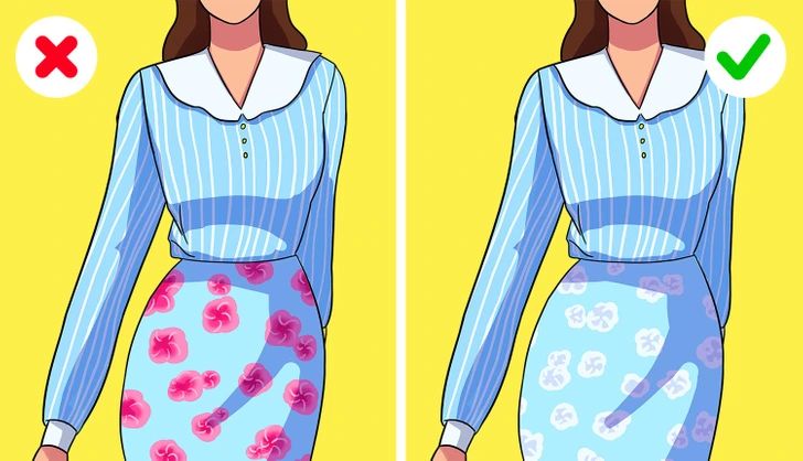 Tenue à motifs coordonnés