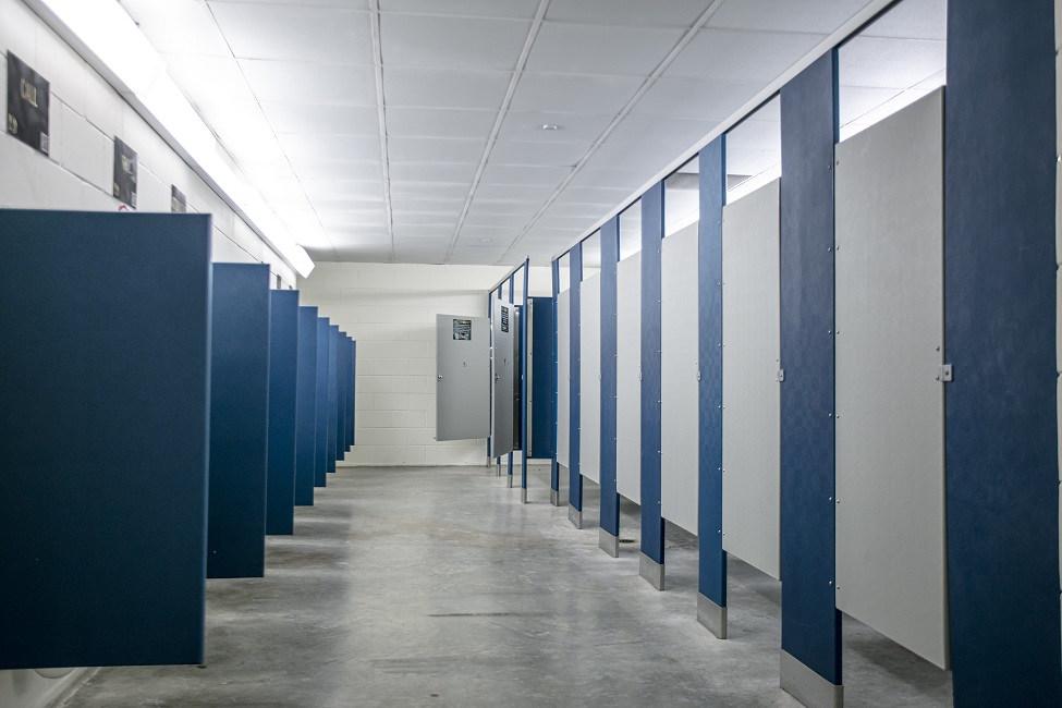 Toilettes publiques modernes