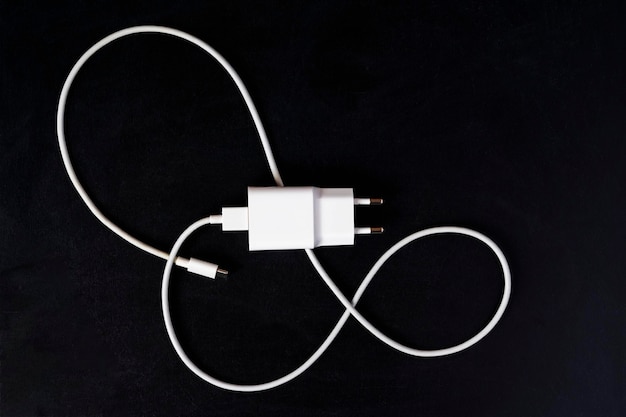 Chargeur de qualité sur fond noir