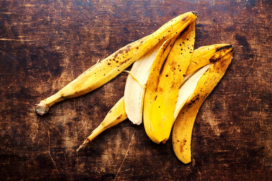 Peau de banane comme répulsif naturel