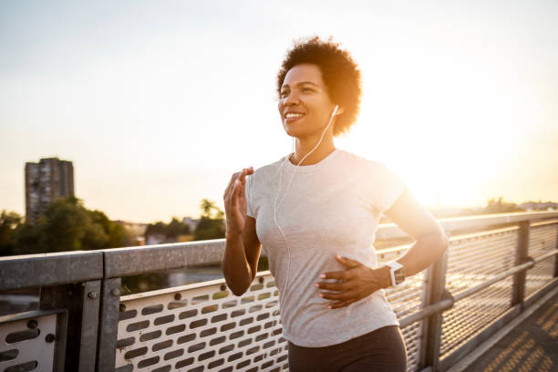 Femme heureuse et en bonne santé