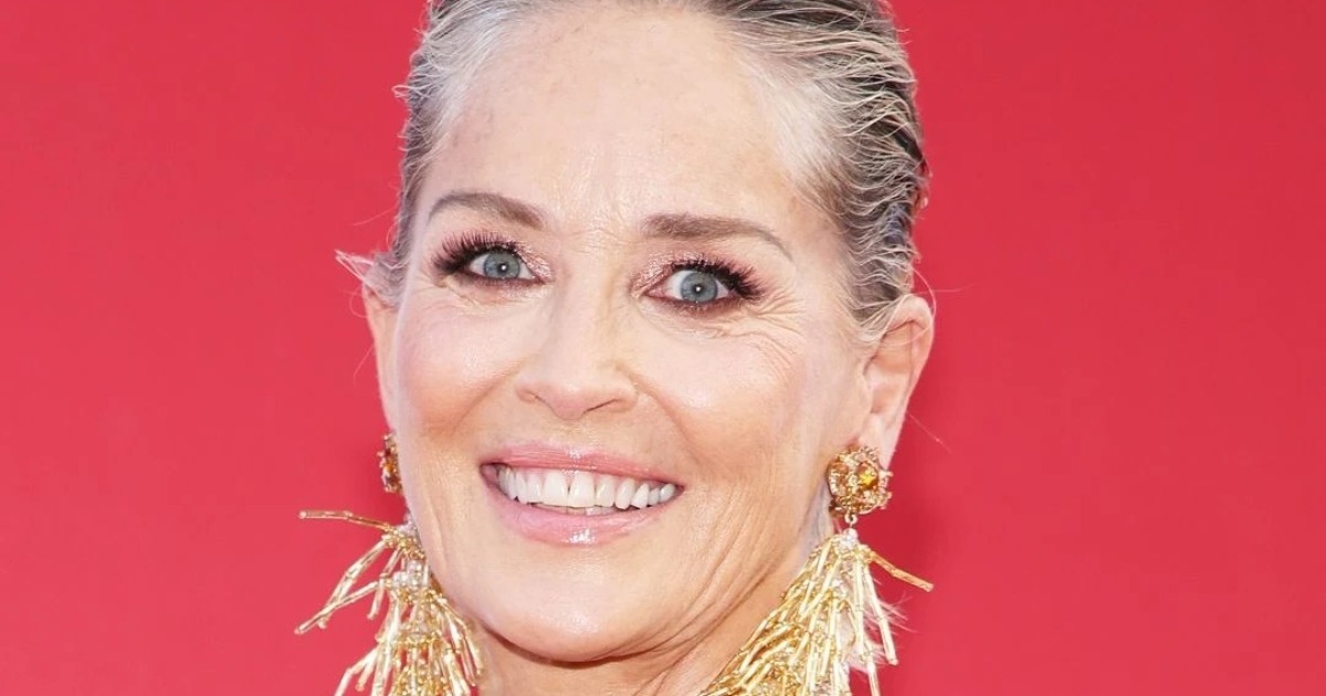 Sharon Stone lors d'une interview