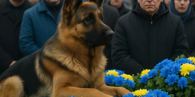 Berger allemand en uniforme militaire