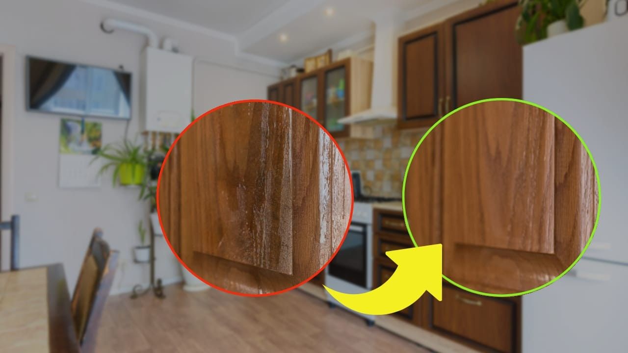 Nettoyage des éléments de cuisine