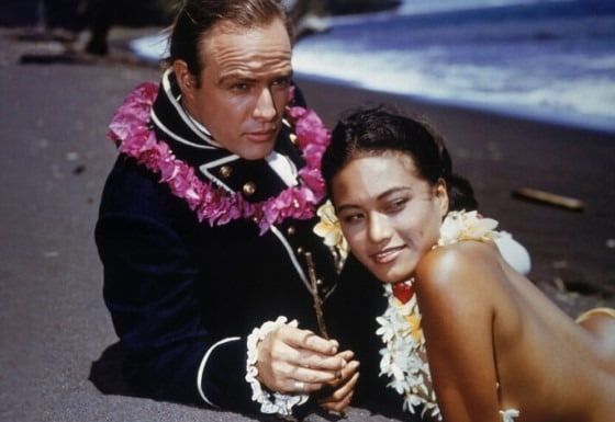 Marlon Brando et Tarita Teriipaia