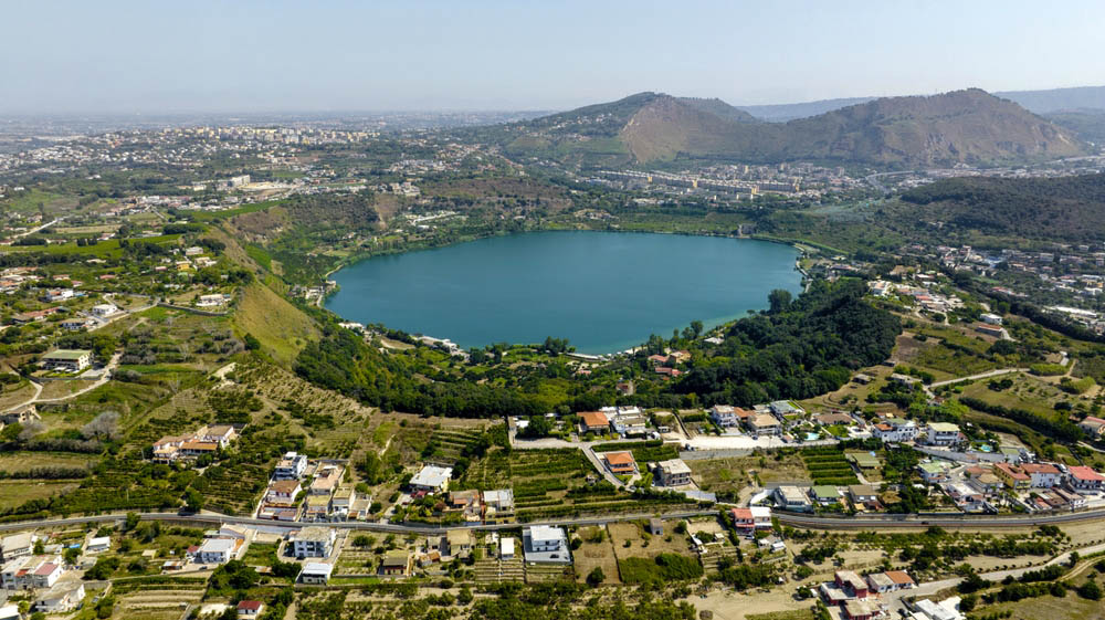 Paysage des Champs Phlégréens près de Naples