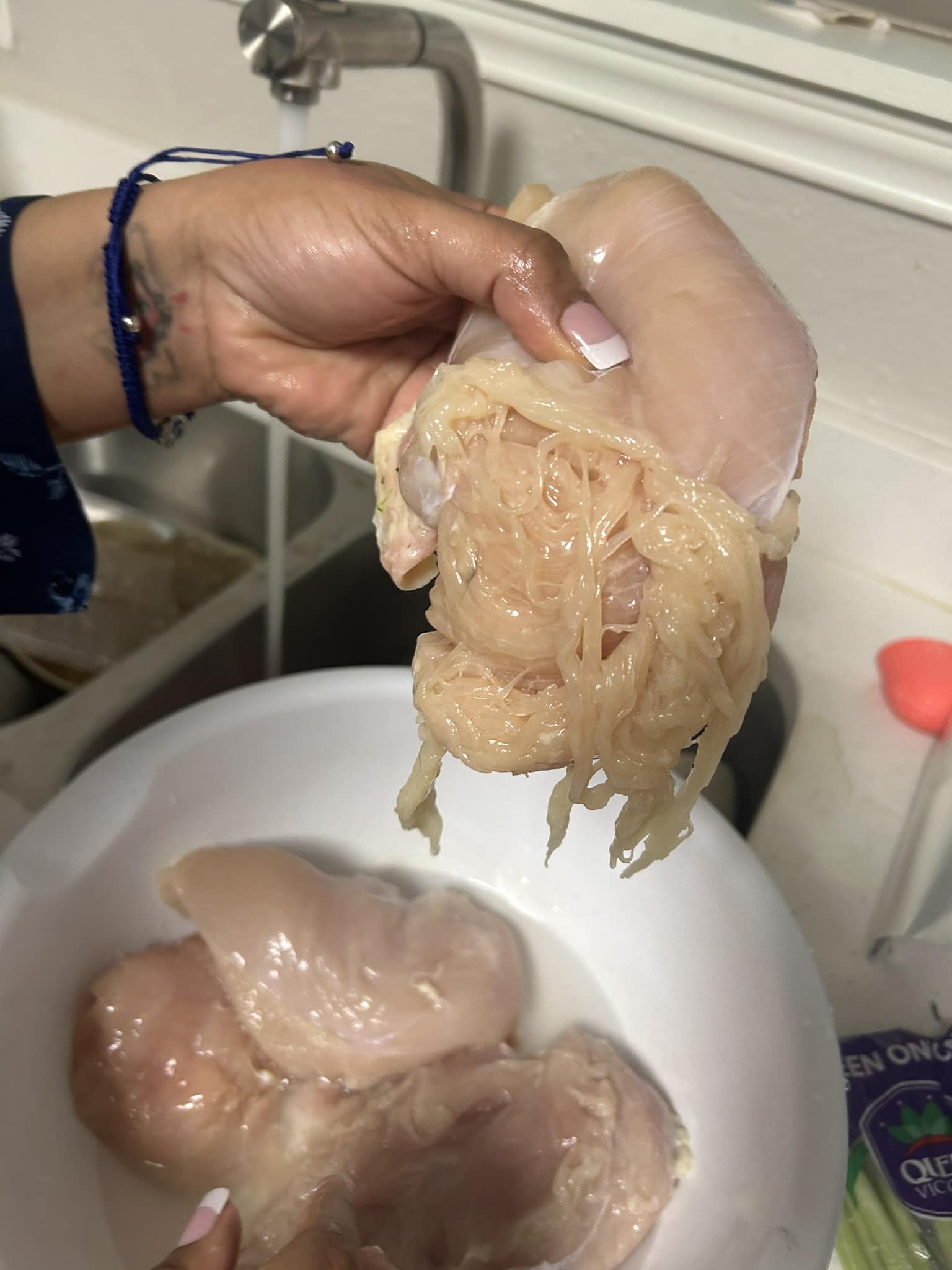 Comparaison de poulets d'élevage intensif
