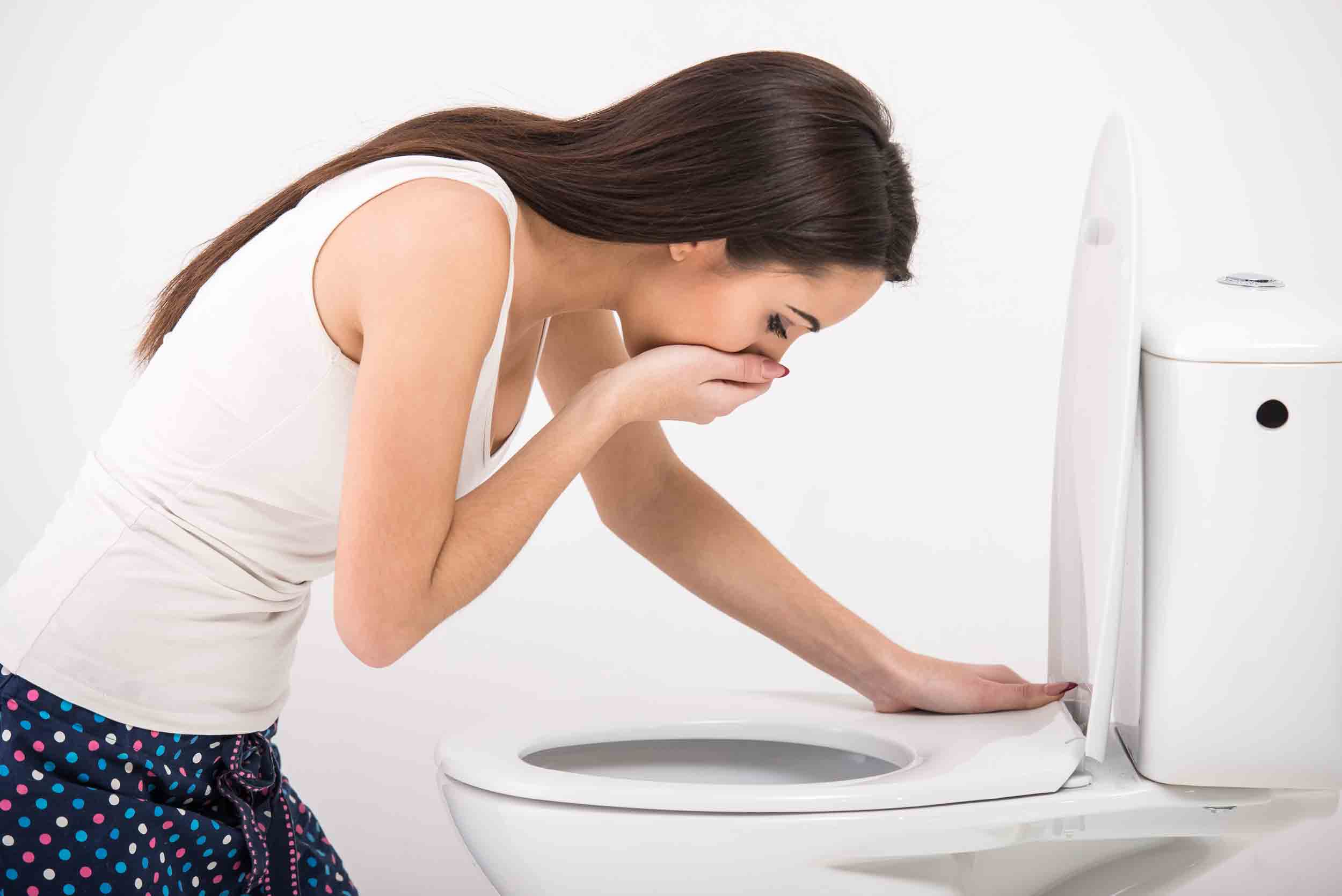 Enfant souffrant de troubles digestifs