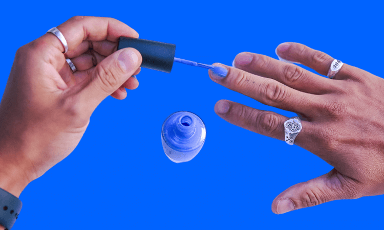 Campagne Polished Man avec ongle peint